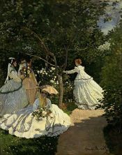 Haga click para ver la imagen ampliada 1867 - claude oscar monet - femmes au jardin.jpg